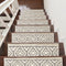 Elanor Turkish Treasures Stair Treads Rubber TPE Backed Machine Washable Medium Pile Indoor Carpet stair treads
