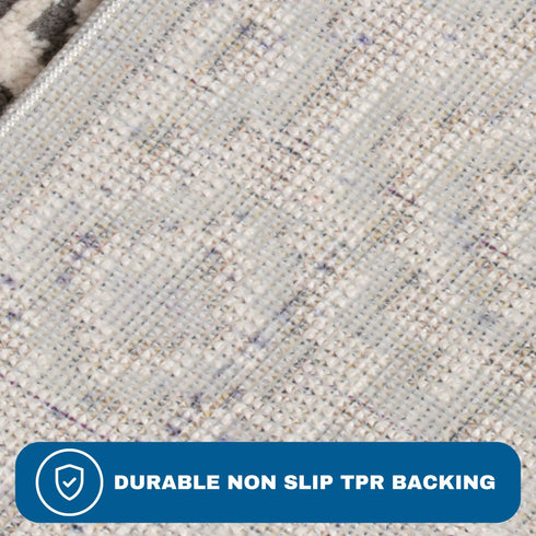 Elanor Turkish Treasures Stair Treads Rubber TPE Backed Machine Washable Medium Pile Indoor Carpet stair treads