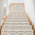 Elanor Turkish Treasures Stair Treads Rubber TPE Backed Machine Washable Medium Pile Indoor Carpet stair treads