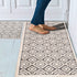 White Sophia - Premium Turkish Bathroom Rug Set