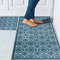 Blue Flame - Premium Turkish Bathroom Rug Set
