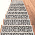 Clementine Beige/Gray Authentic Turkish Premium Quality Stair Rugs - Medium Pile - Machine Washable Indoor Carpet Stair Treads