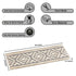 Elanor Turkish Treasures Stair Treads Rubber TPE Backed Machine Washable Medium Pile Indoor Carpet stair treads
