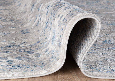 2' x 3' Anatolia's Tomb Blue & Gray Oriental Area Rug