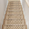 Light Polkadot - Deep Pile Shag Stair Rugs