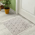 Light Aura Entryway Indoor Front Door Rugs Washable Indoor Doormat for Entrance with Non Slip Rubber Backing