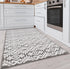 Aztec Turkish Treasures: Premium 2-Piece Kitchen Rug Set - Authentic, Washable, TPE Backed, Non-Slip Luxury