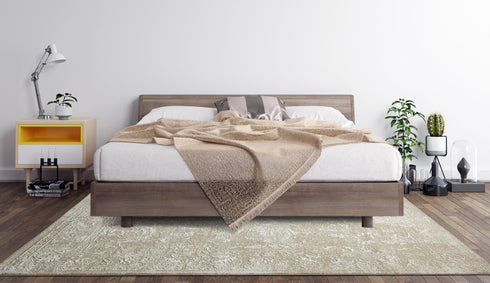 Atlantis Beige & Cream Modern Area Rug