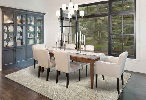 Atlantis Beige & Cream Modern Area Rug