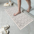 White Sophia - Premium Turkish Bathroom Rug Set