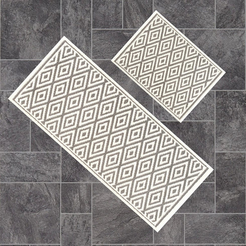 Amelia - Premium Turkish Bathroom Rug Set