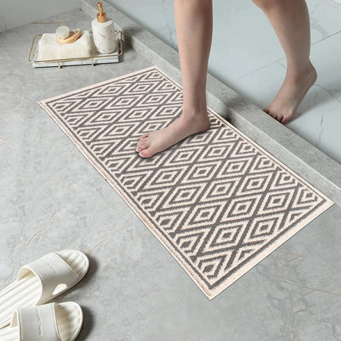 Amelia - Premium Turkish Bathroom Rug Set