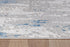 Water Aura Blue & Gray Modern Low Pile Area Rug