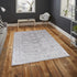 4' x 6' Light Gray Farmhouse Area Rug