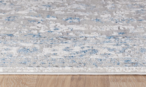 Anatolia's Tomb Blue & Gray Oriental Area Rug