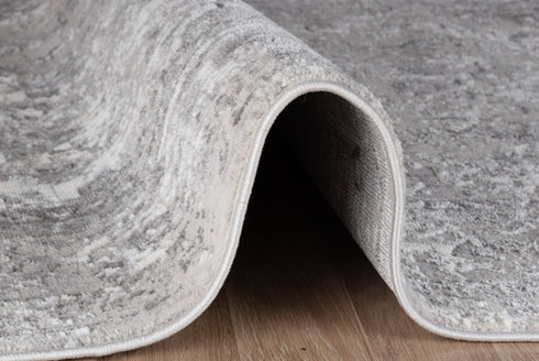 2' x 3' Light Gray Farmhouse Area Rug