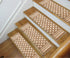 Light Polkadot - Deep Pile Shag Stair Rugs