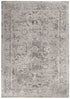 2' x 3' Light Gray Farmhouse Area Rug