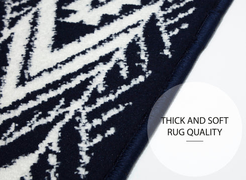 Blue & White Floral Stair Treads (Set of 13)