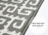 Grey Geometric Stair Capet Treads Pack of 13