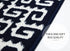 Blue & White Jungle Stair Covers (Set of 13)