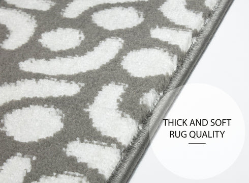 Gray Geometric Stair Treads (Pack of 13)