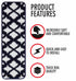 Blue Diamonds Carpet Stair Covers (Pack of 13)