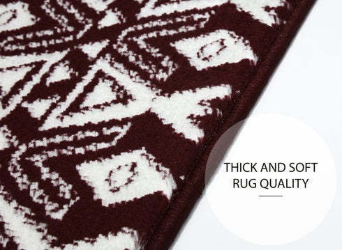 Maroon Staircase Step Treads (Set of 13)