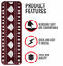 Red Diamond Indoor Stair Treads (Set of 13)