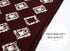Maroon Red Indoor Stair Treads (Set of 13)
