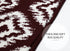 Red Snow Flake Stair Treads (Set of 13)