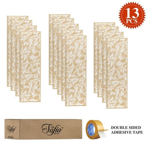 Primrose - Low Pile Beige Staircase Step Treads