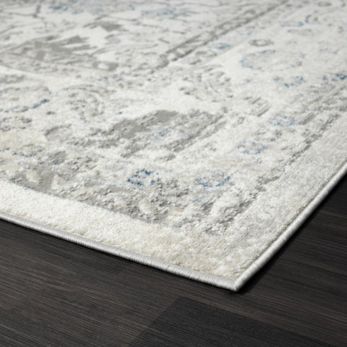 Sofia Rugs 3' x 5' Beige Farmhouse Rug Anatolia Collection; Low Pile Area Rug for Mid-Century, Modern and Farmhouse Decor; Stain Resistant Beige Rugs for Living Room, Kitchen or Bedroom