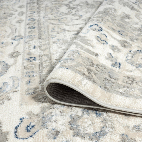 Sofia Rugs 3' x 5' Beige Farmhouse Rug Anatolia Collection; Low Pile Area Rug for Mid-Century, Modern and Farmhouse Decor; Stain Resistant Beige Rugs for Living Room, Kitchen or Bedroom