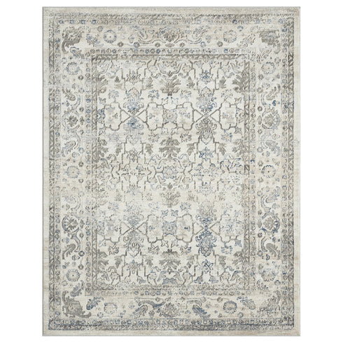 Sofia Rugs 3' x 5' Beige Farmhouse Rug Anatolia Collection; Low Pile Area Rug for Mid-Century, Modern and Farmhouse Decor; Stain Resistant Beige Rugs for Living Room, Kitchen or Bedroom