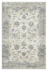 Modern Vintage Blue & Beige Area Rug