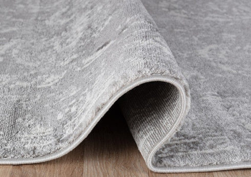 8' X 10' Atlantis Grey Transitional Area Rug