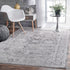 2' x 3' Light Gray Farmhouse Area Rug