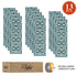 Aztec Blue Low Pile Indoor Stair Treads (Set of 13 Pack)