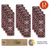 Maroon Red Frost Carpet Stair Runners (Set of 13)