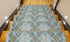 Faded Teal & Brown Carpet Stair Treads (Set of 13)