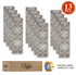 Gray Frost Indoor Carpet Stair Treads (Set of 13)