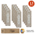 Gold & White Forest Stair Treads (Set of 13)