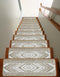 Gold & White Forest Stair Treads (Set of 13)