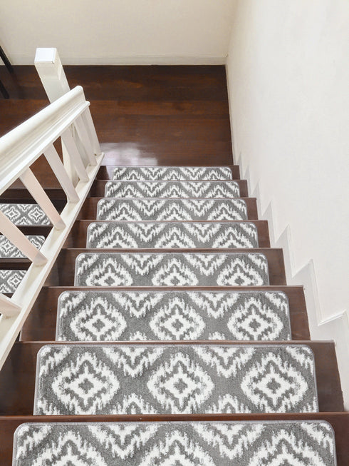 Stair Treads Carpet Set of 13 Beige