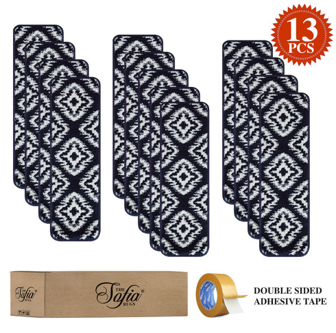 Black Snow Stair Treads (Set of 13)