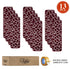 Red Staircase Steps Modern Carpet Runners (Set of 13)