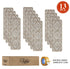 Floral Stair Treads - Carpet Indoor (Pack of 13)