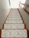Floral Stair Treads - Carpet Indoor (Pack of 13)
