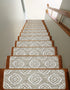 Floral Stair Treads - Carpet Indoor (Pack of 13)